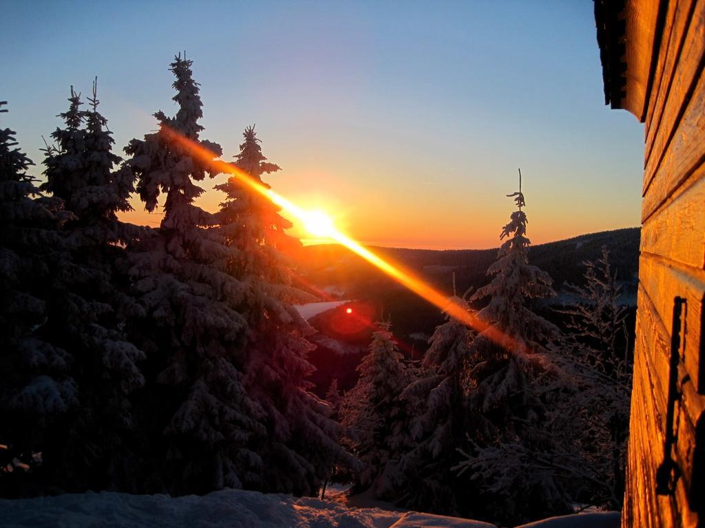 Die Adlerhuette Oberwiesenthal Exteriér fotografie